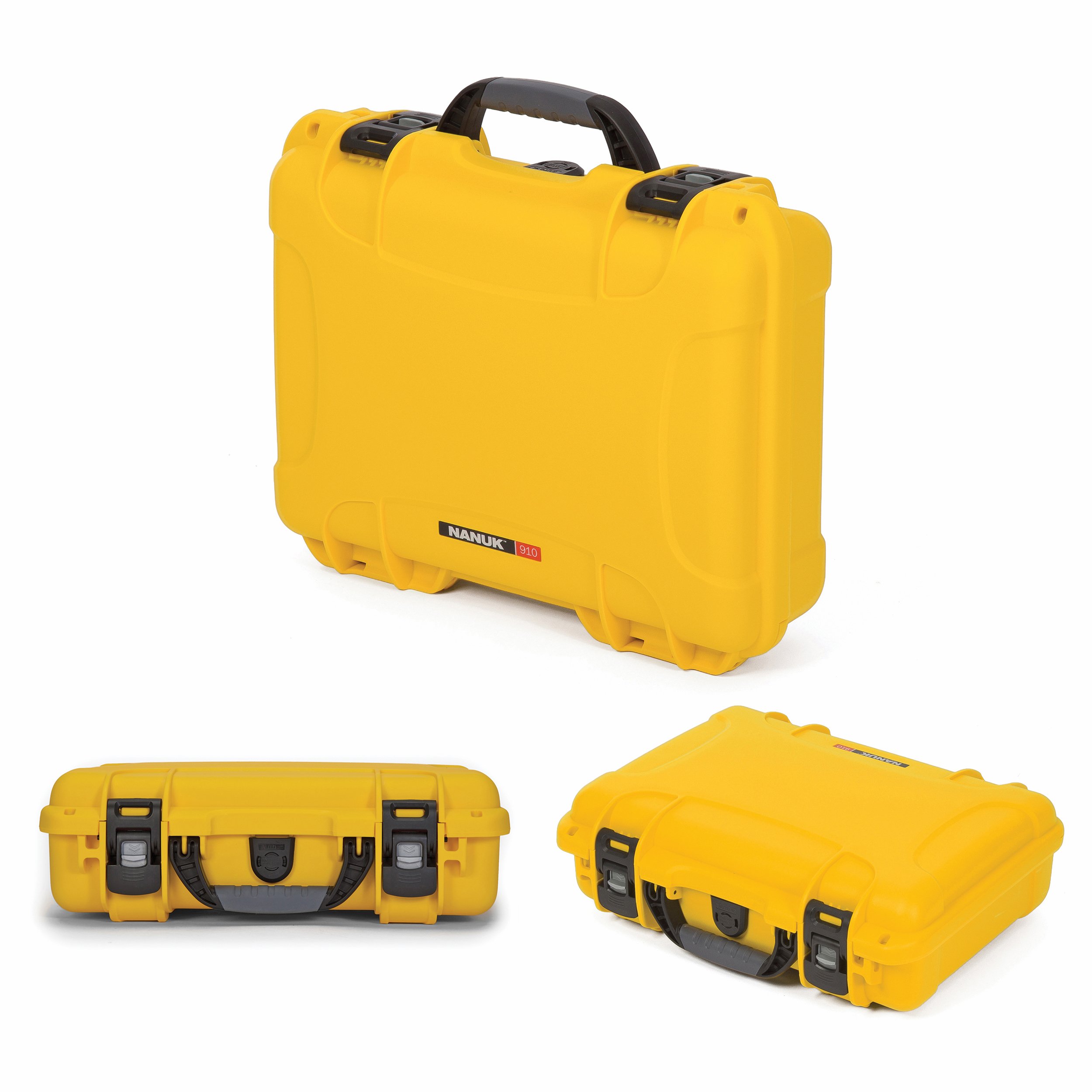 Nanuk 910 2UP Waterproof Hard Case w/Custom Foam Insert for Glock Pistols - Image 3