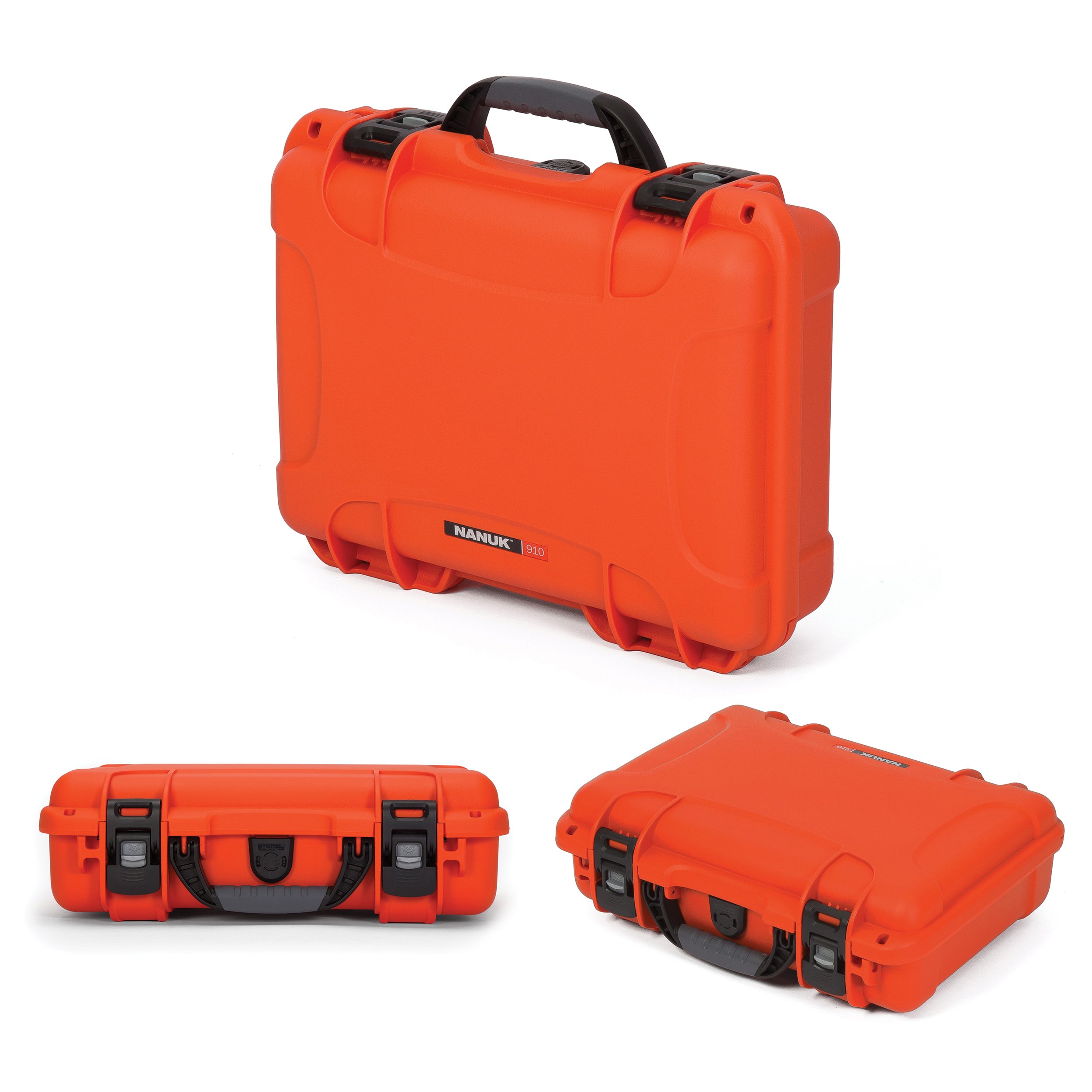Nanuk 910 2UP Waterproof Hard Case w/Custom Foam Insert for Glock Pistols - Image 3